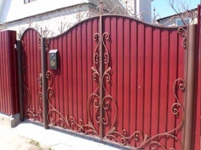 Калитка - пример 1 фото в Решетниково