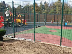 Забор на детскую площадку 50 метров фото в Решетниково