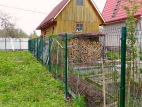 3D заборы 15 метров фото в Решетниково